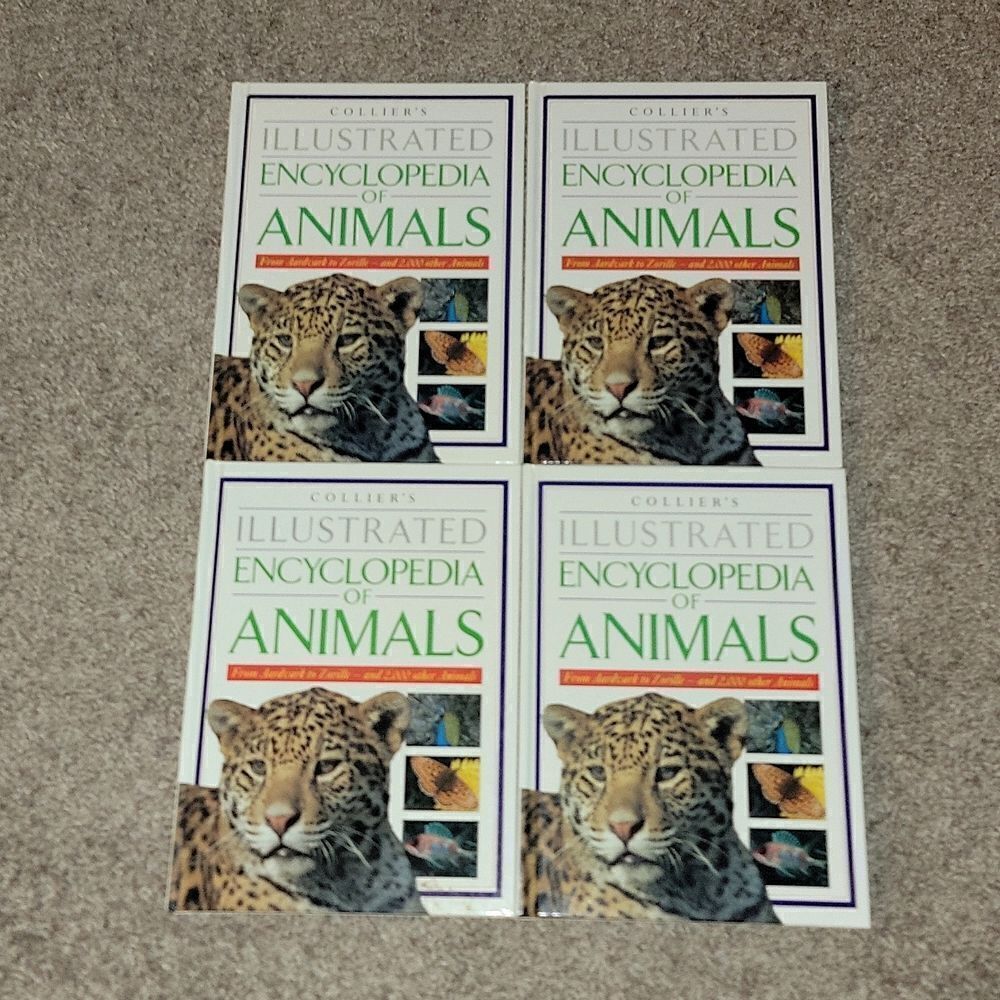 Collier's Illustrated Encyclopedia of Animals - Aardvark to Zorille + 2,000 More
